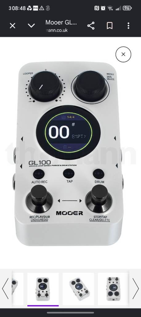 Mooer electric guitar drum & looper pedal plus valeton effects pedal NEW!