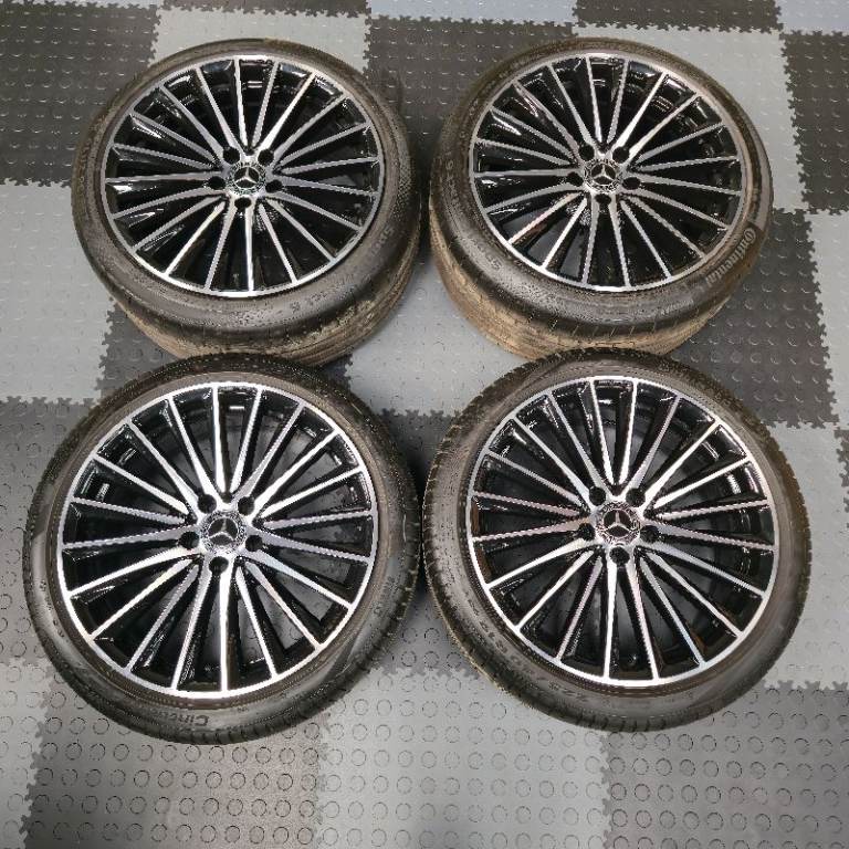 Genuine Mercedes C Class 19" Alloy Wheels Turbine W206 S206