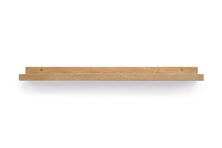 Futon Company Large Solid Oak Picture Rail - 80cm (Pair)