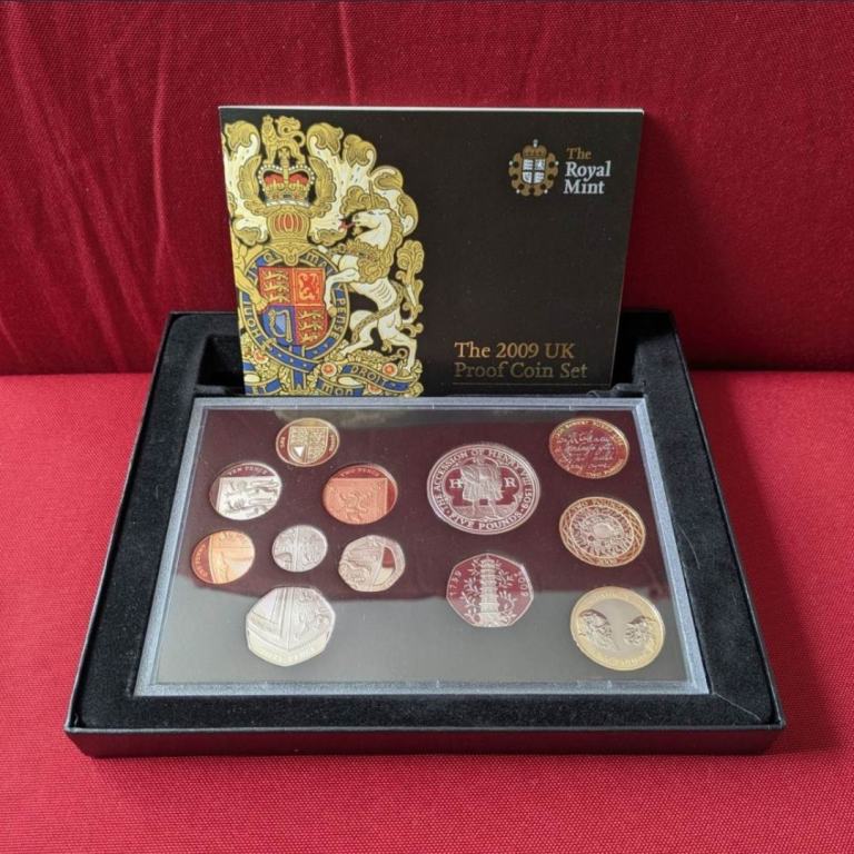 2009 KEW GARDENS Royal Mint PROOF coin Year Set brilliant uncirculated BEAUTIFUL
