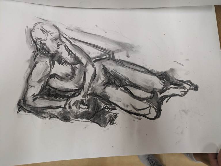 Life drawing model 