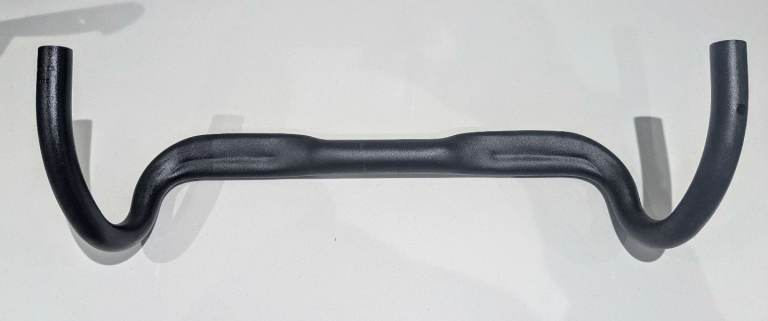 Cannondale 3, butted 6061 Alloy, 16 deg flare drop handlebar