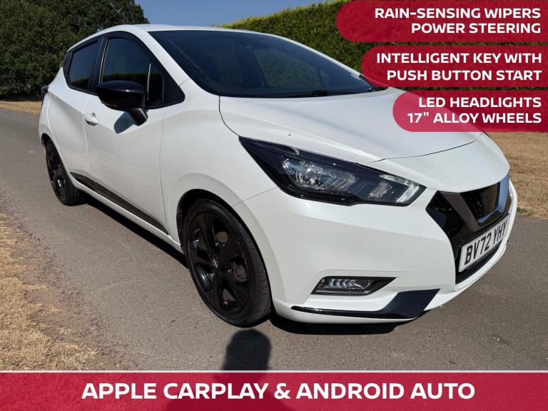 2022 Nissan Micra 1.0 IG-T 92 N-Sport 5dr HATCHBACK Petrol Manual
