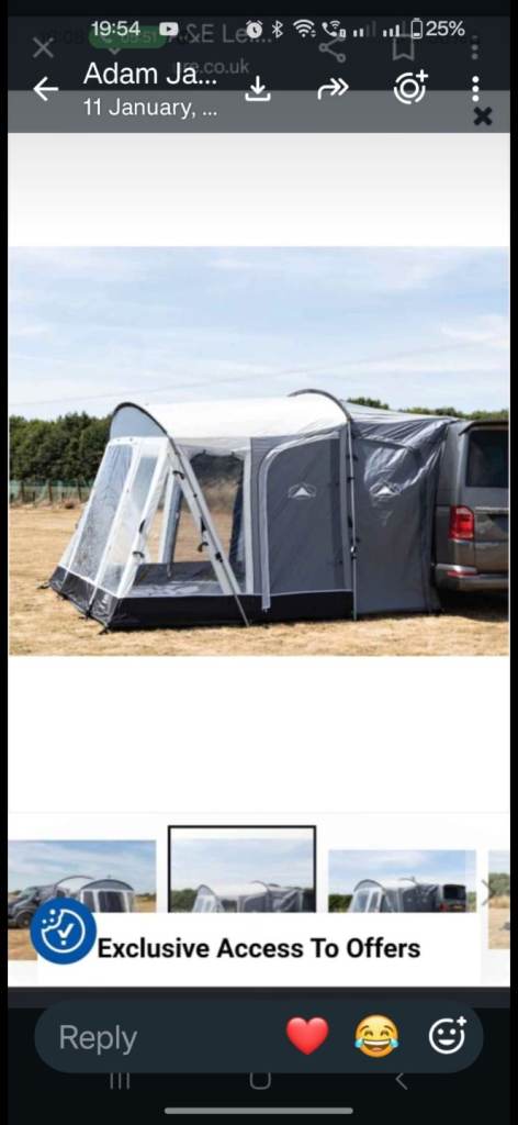 Awning drive away