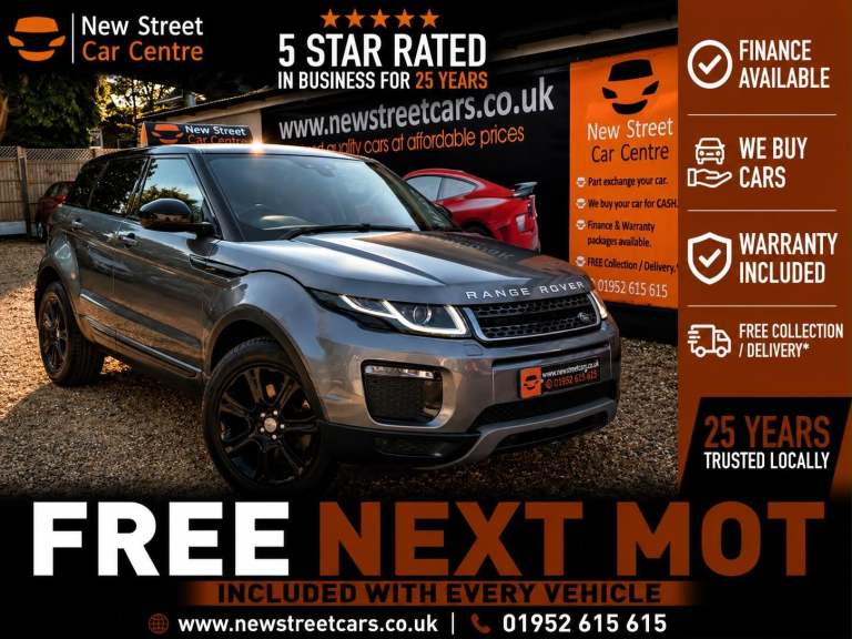 2017 Land Rover Range Rover Evoque 2.0 TD4 SE Tech 4WD Euro 6 (s/s) 5dr ESTATE Diesel Manual