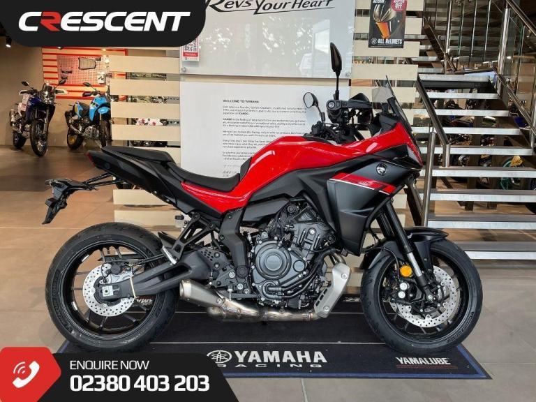 YAMAHA TRACER 7 LATEST  - FINISHED IN REDLINE - IN STOCK NOW AT CRESCENT YAMAHA!