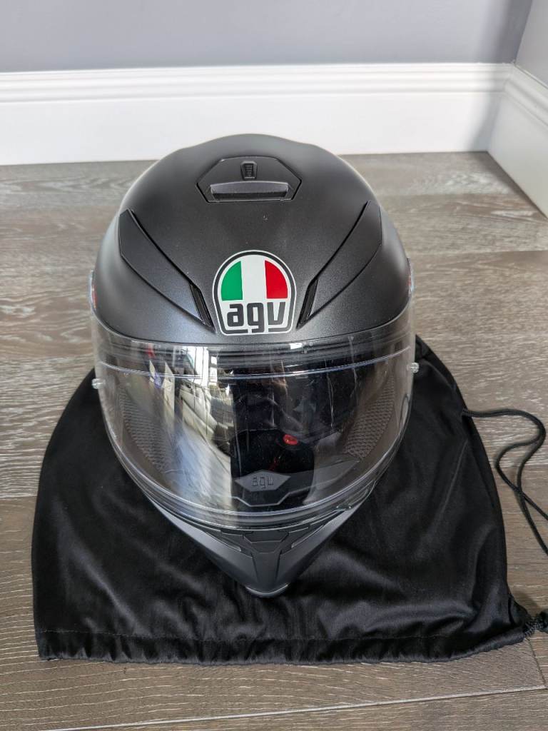 AGV K5 - S Mono - Matt Black Full Face Motorcycle Helmet