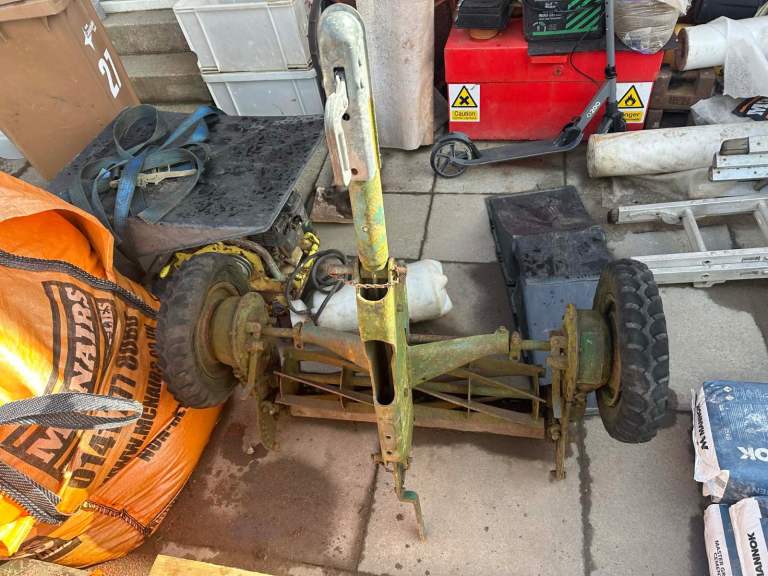 Atv /tractor gang mower 