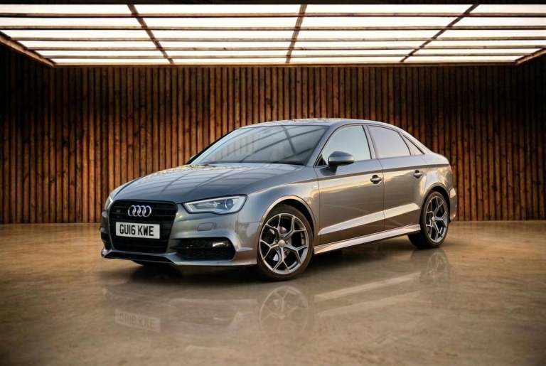 AUDI A3 2.0 TDI S line Grey Auto Diesel B&O Blk Pack
