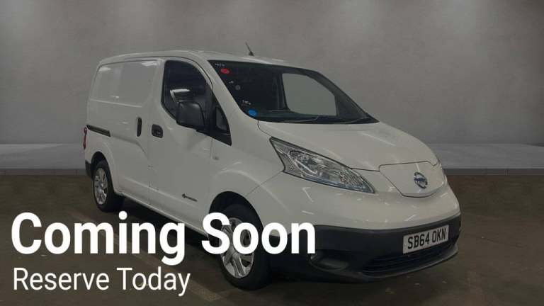 2014 Nissan e-NV200 Acenta Rapid Van Auto PANEL VAN ELECTRIC Automatic