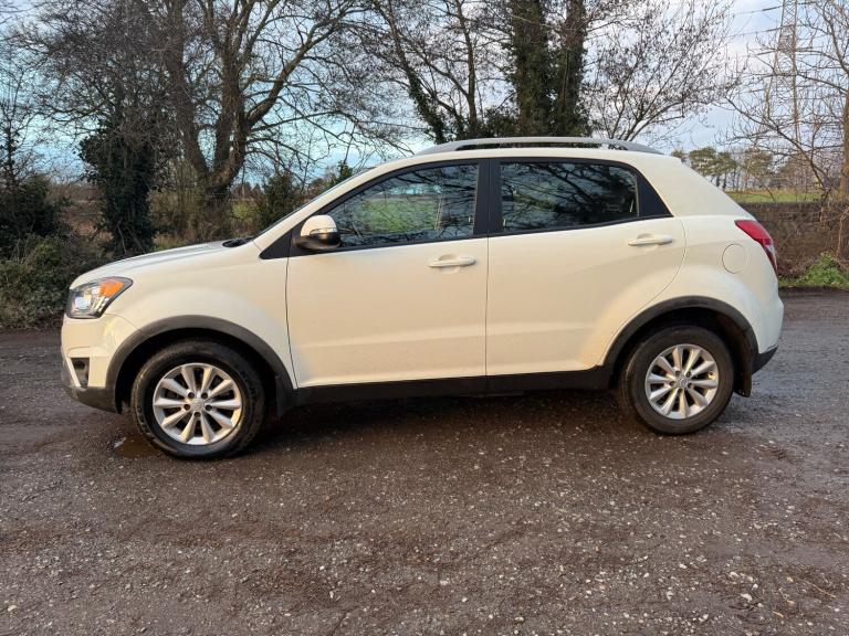 2014 64 SSANGYONG KORANDO 2.0 SE4 2WD FSH MOT 12/26 LOW 87K WHITE WOW PX SWAPS