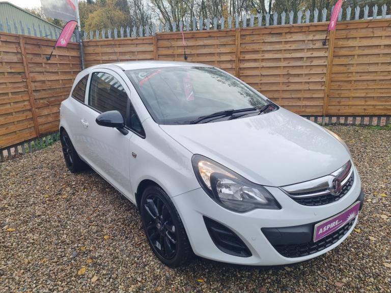 VAUXHALL CORSA 1.2 16V Sting White Manual Petrol 2014