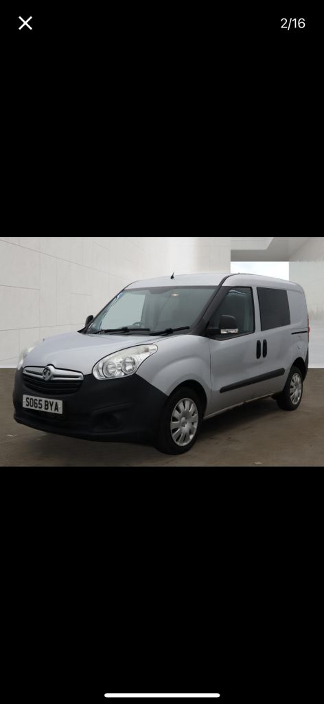 2015 Vauxhall Combo 2300 1.6 CDTI 16V 105ps H1 Crew Van PANEL VAN Diesel Manual