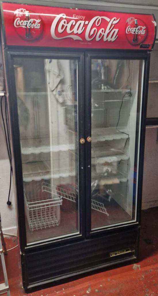 FREE Double Door Coca cola Fridge – Collection Only