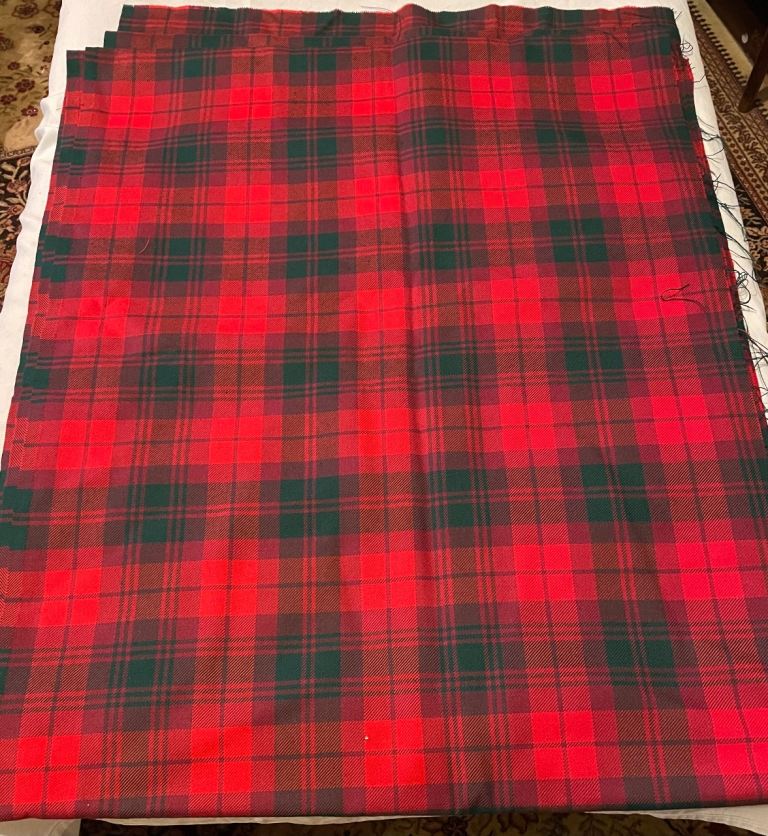 8 yards single width Strome Macnab Modern tartan 