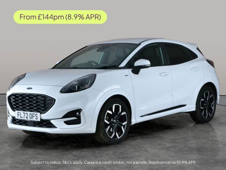 2022 Ford Puma 1.0T EcoBoost MHEV ST-Line X SUV 5dr Petrol Hybrid Manual Euro 6 (s/s) (155 Suv Hy...