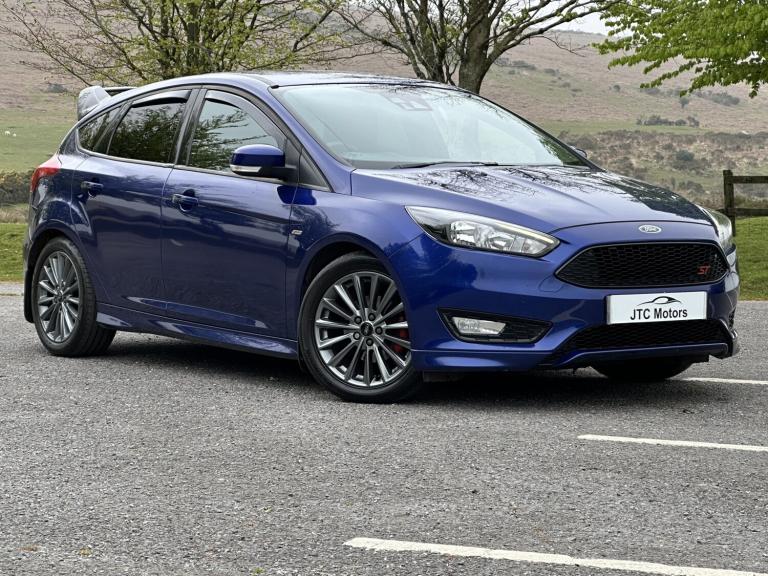 FORD FOCUS 1.5 TDCi 120 ST-Line 5dr Man, diesel, blue + great mpg 2017