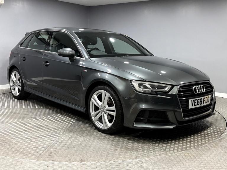 2018 Audi A3 1.5 TFSI CoD 35 S line Sportback Euro 6 (s/s) 5dr HATCHBACK Petrol Manual