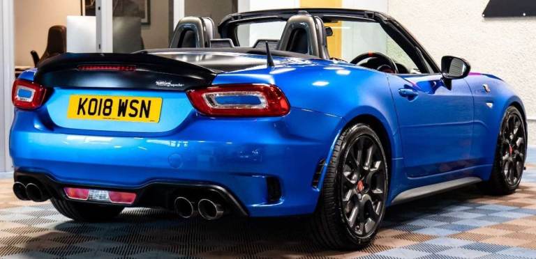 Abarth, 124 SPIDER, Convertible, 2018, Semi-Auto, 1368 (cc), 2 doors