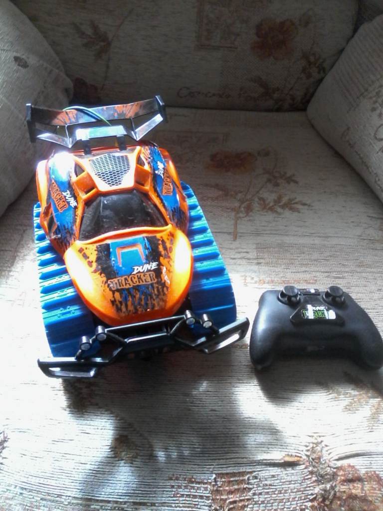 Bright Radio Controlled Dune Tracker Buggy RC Car Tracked