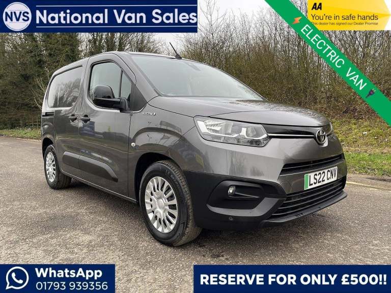 2022 Toyota ProAce 50kWh Icon Short Panel Van Auto SWB 5dr (7kW OBC) PANEL VAN Electric Automatic