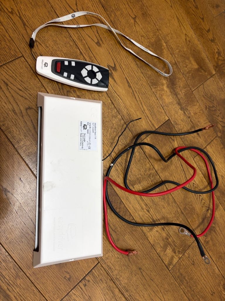 Caravan motor mover - Riech easy driver 1.8 control panel and remote control 