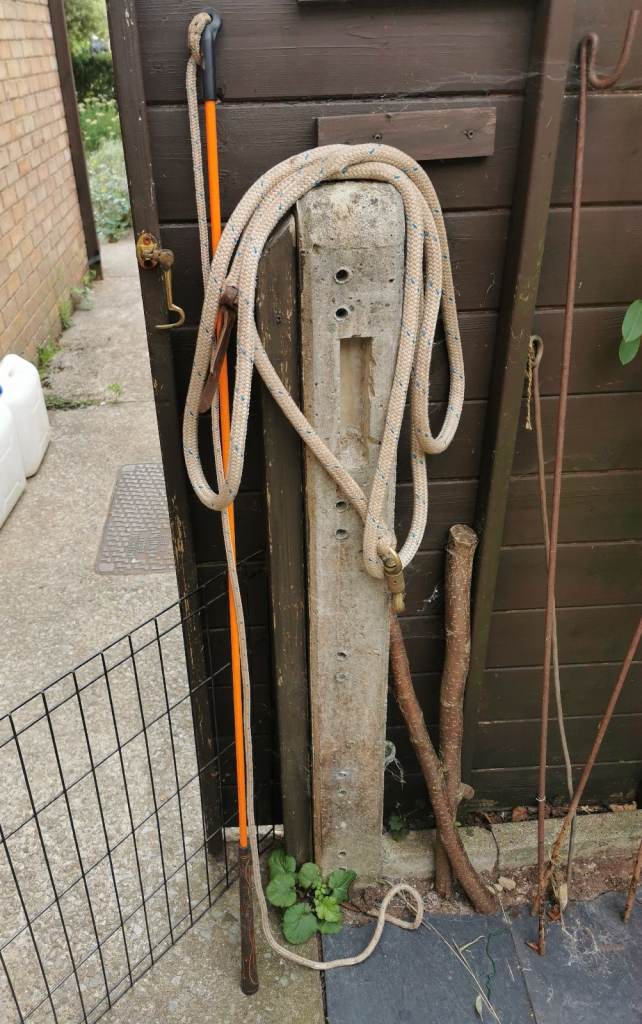 Parelli rope and stick