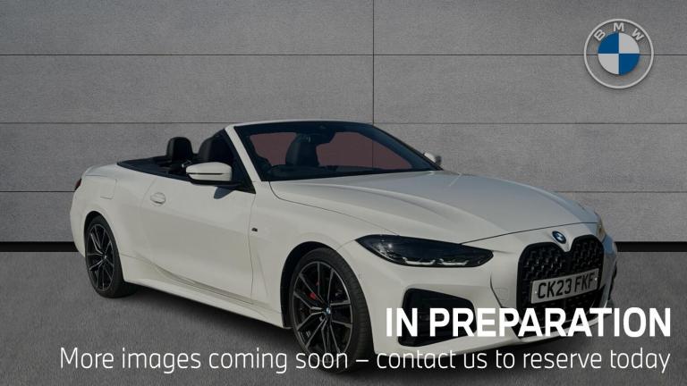 2023 BMW 4 Series 420i M Sport Convertible CONVERTIBLE Petrol Automatic