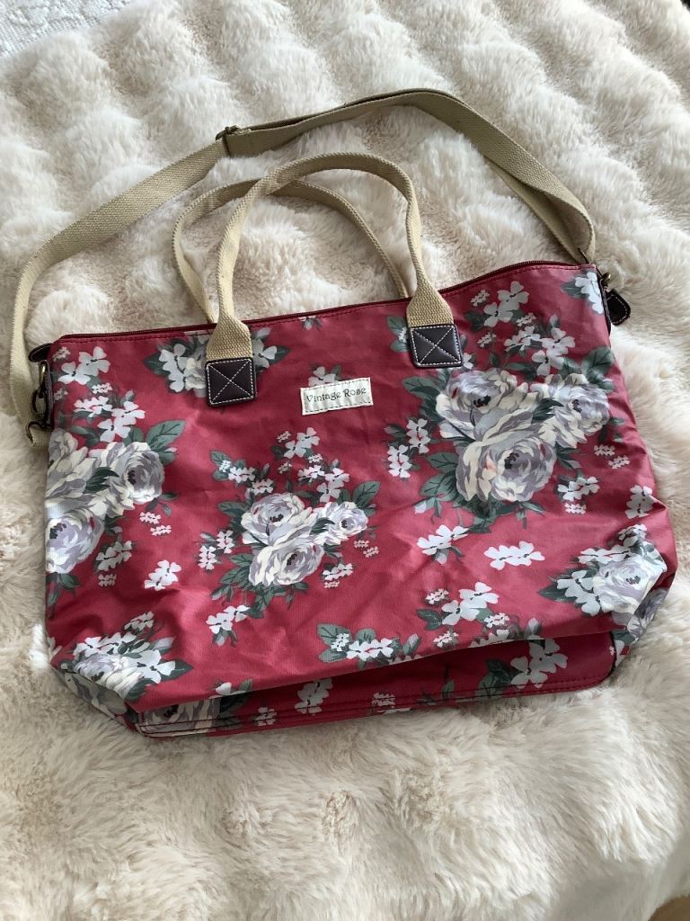 Vintage Rose Handbag 