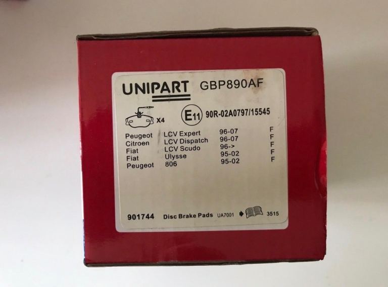 Peugeot/Citroen Brake Pads