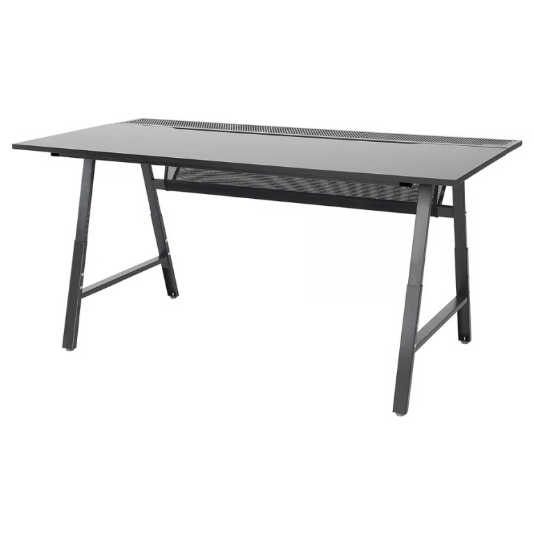 IKEA UTESPELARE Desk - Black, 160 x 80 cm - Very good condition