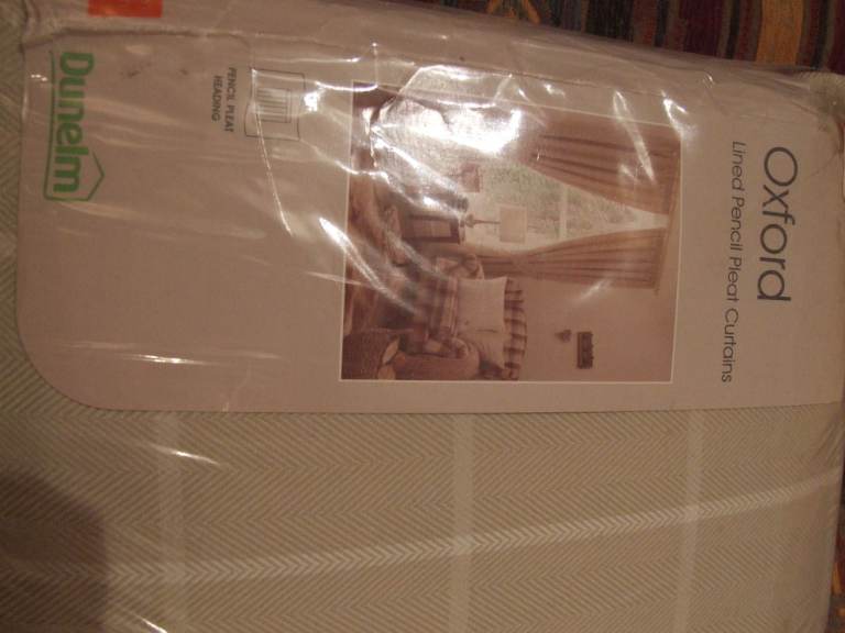 Dunelm Lined Curtains-New