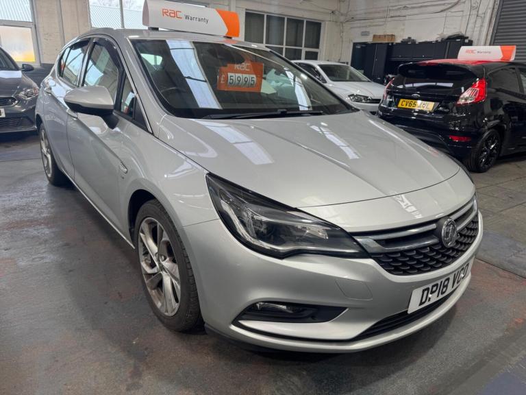 2018 Vauxhall Astra 1.6 CDTi BlueInjection SRi Nav Euro 6 (s/s) 5dr HATCHBACK Diesel Manual