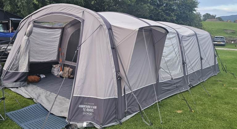 Vango Anantara II Air 650XL TC 6 berth tent & Extras used 4 times - Can deliver local 