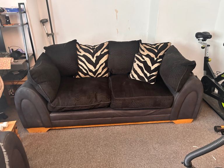 Black sofa 