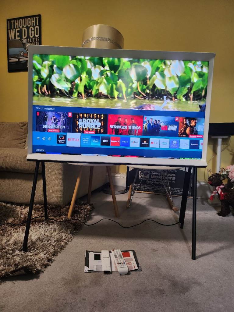 50" Samsung the SERIF the QLED 4K Smart CRYSTAL ULTRA UHD LED WiFi TV Accessories £365