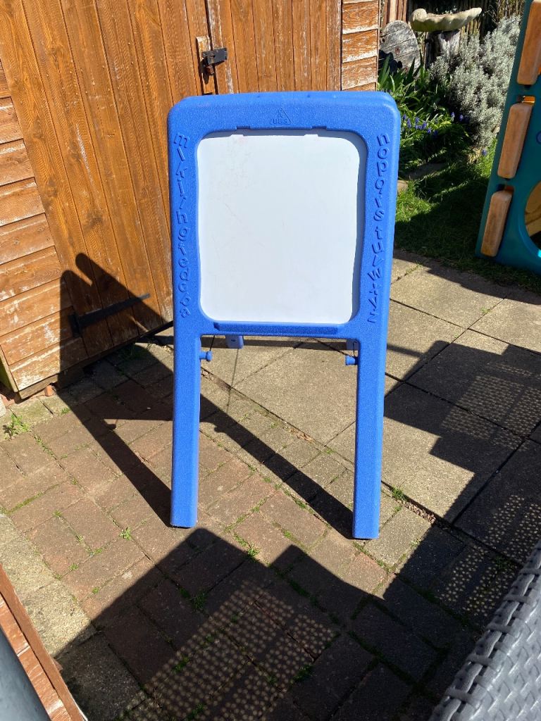 Child’s blackboard and easel