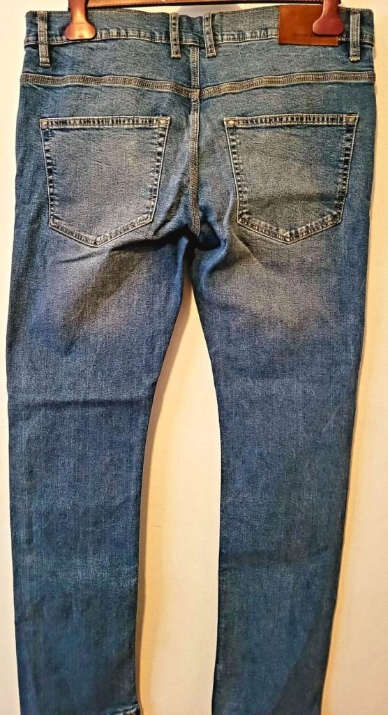 Mens FCUK blue slim fit jeans W36/ 32 £20
