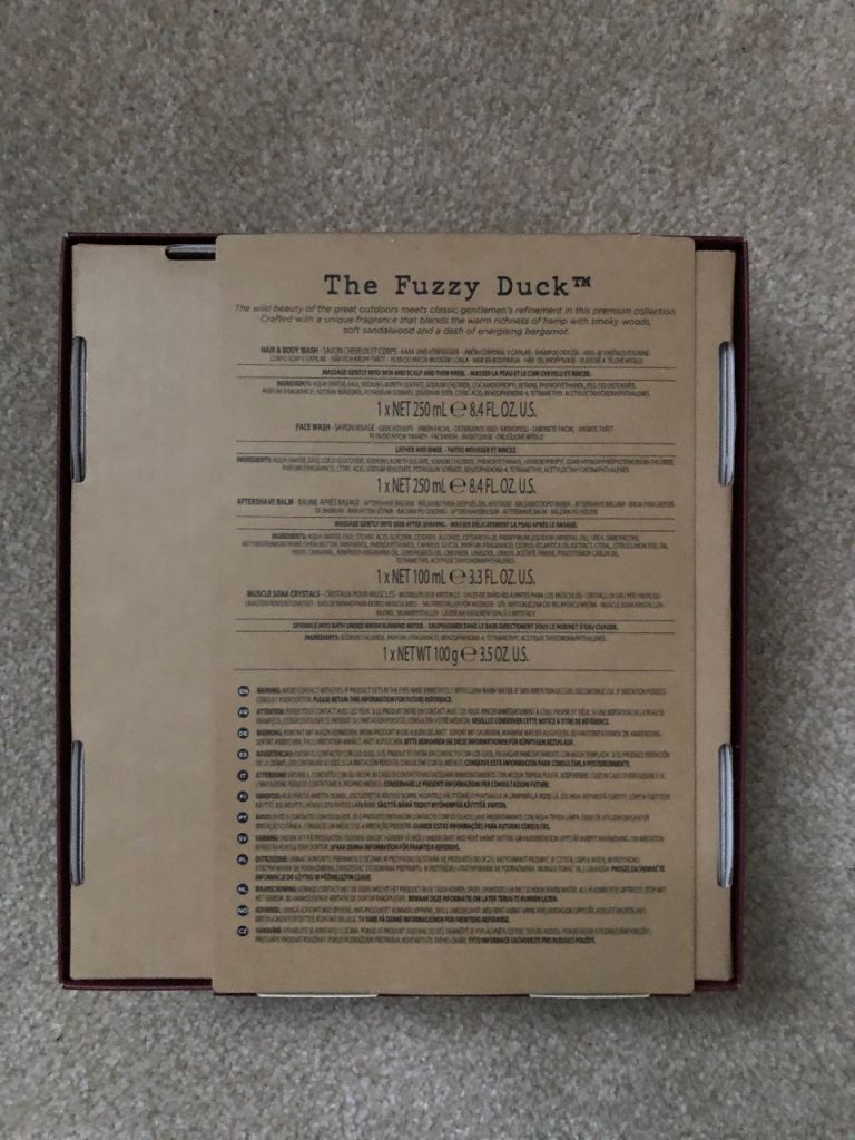 The fuzzy duck refreshing bath kit 