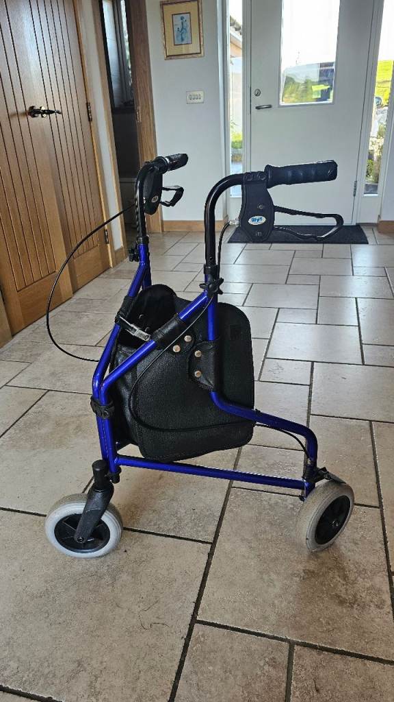 Patterson Medical Tri-Wheel Walker Aid