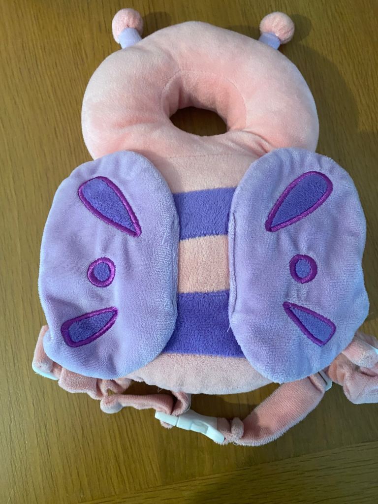 Baby Protector Backpack for Crawling, Adjustable Head Back Protection for 4-24 Months Toddler 