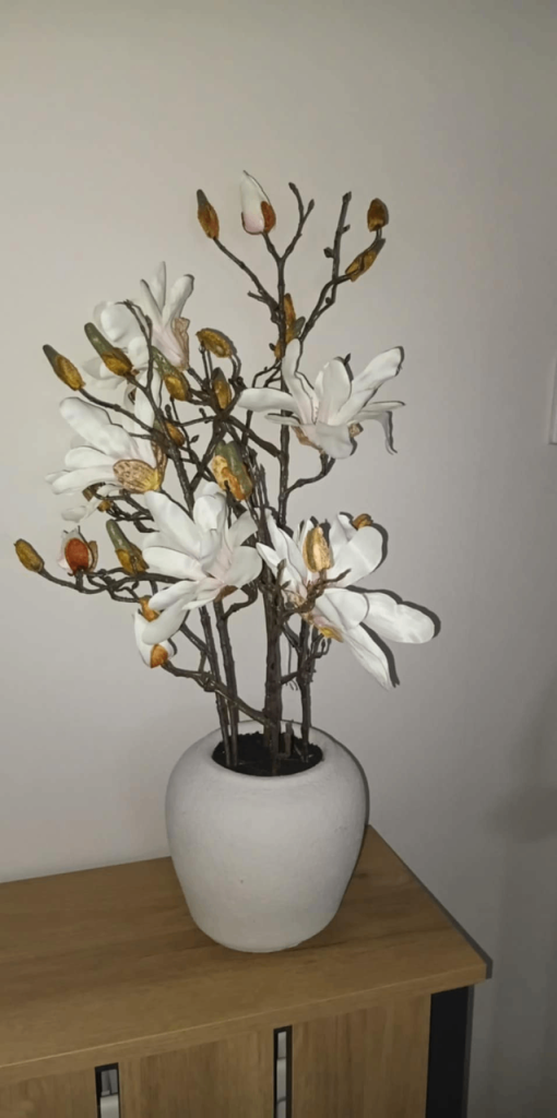 flower pot with flowers