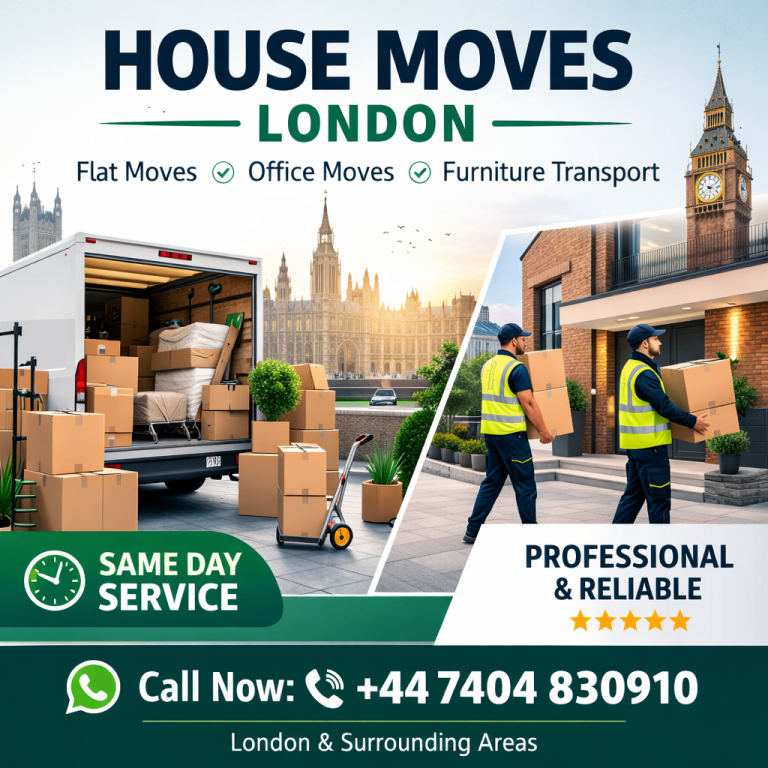 Trusted Man with Van London | Removals | House & Flat Moves | 24/7