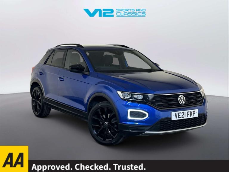 2021 Volkswagen T-Roc 1.5 TSI EVO Black Edition 5dr DSG HATCHBACK PETROL Automatic