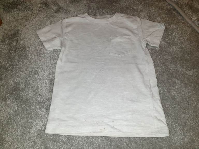Next White Coloured Boys T-Shirt (3-4 years)