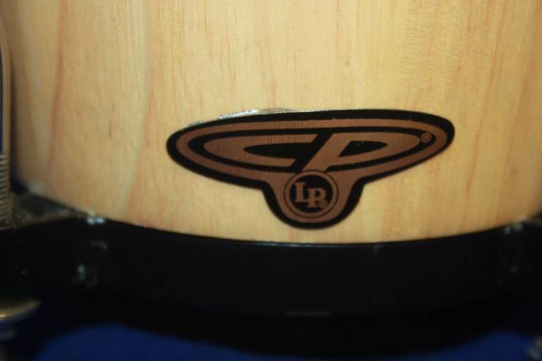 CP (Cosmic Percussion by LP) Bongos Natural Varnished 6in + 7in + Carry Bag ~ £40 ono
