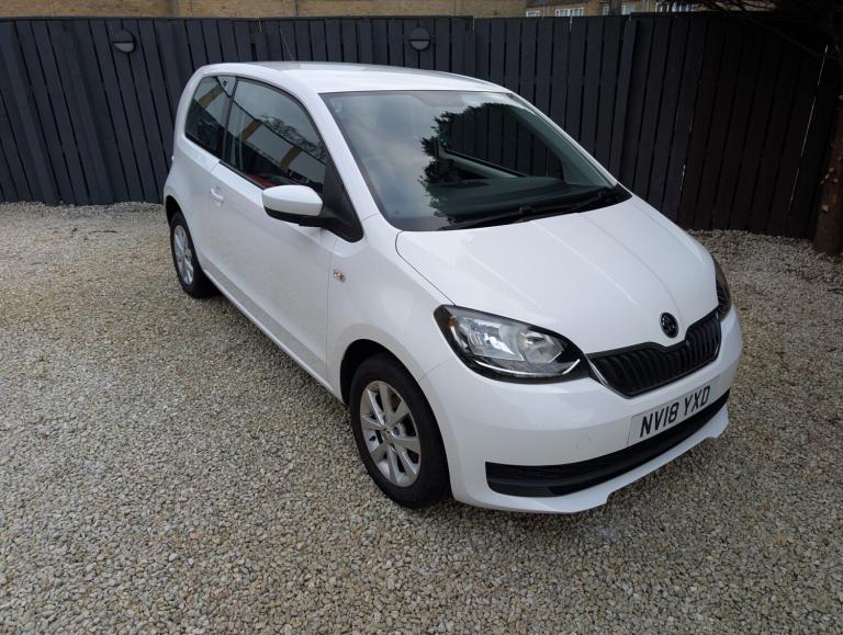 2018 Skoda Citigo 1.0 MPI SE 3dr White Manual Hatchback  HATCHBACK Petrol Manual