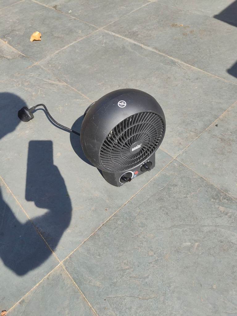 Small Electrical Heater Black