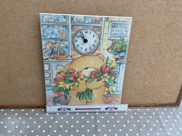 Forever friends Wall clock.  Battery operated