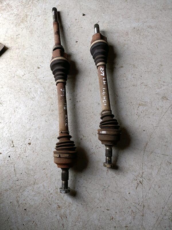 Peugeot 207 Driveshafts Rh Lh 1.6 HDI